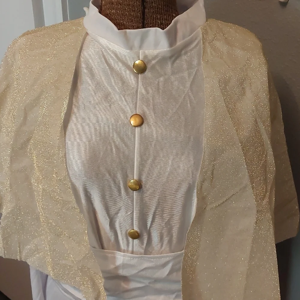 Spirit Pope Costume - White and Gold - Picture 6 of 11